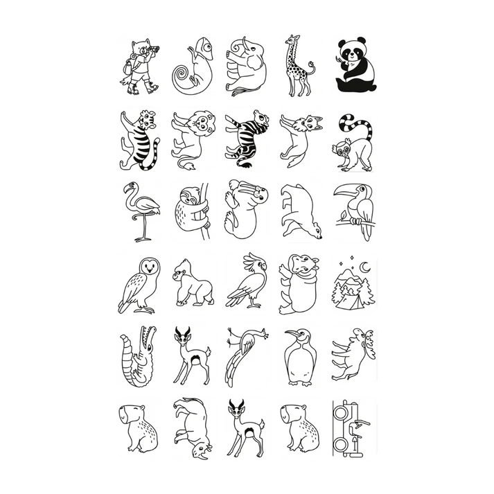 Kidydraw-mini - Animaux