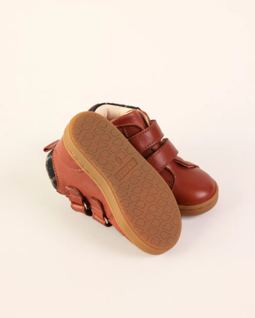 Basket Hector - Noisette tartan