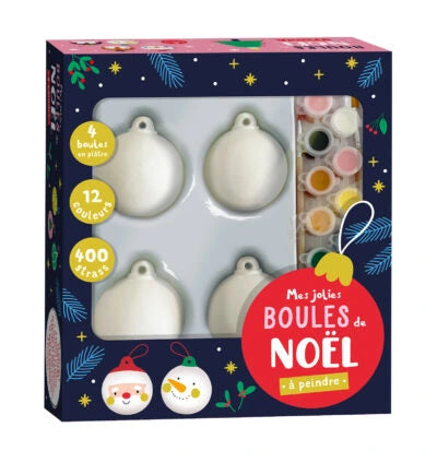 Mes jolies boules de Noël à peindre