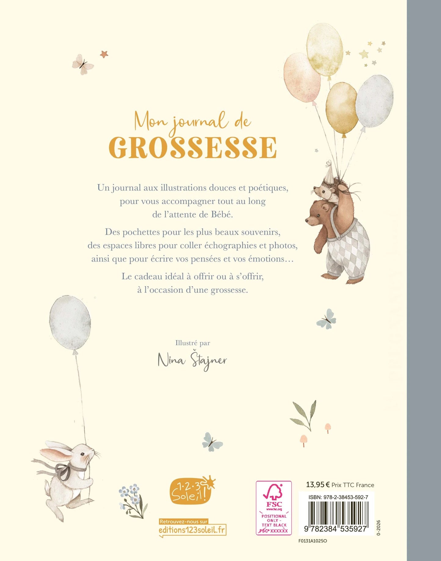 Livre - Mon journal de grossesse