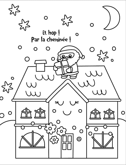 Mon super livre de coloriages - Noël