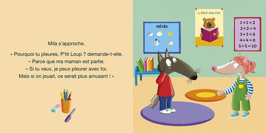 Livre - P’tit loup ne veut pas aller à l’école