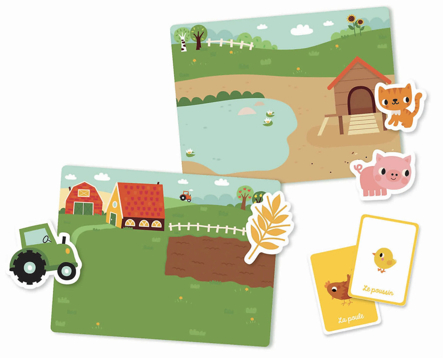 Mon petit coffret aimanté - La ferme