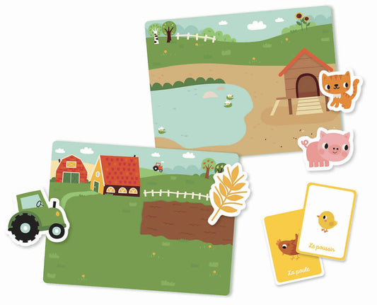 Mon petit coffret aimanté - La ferme