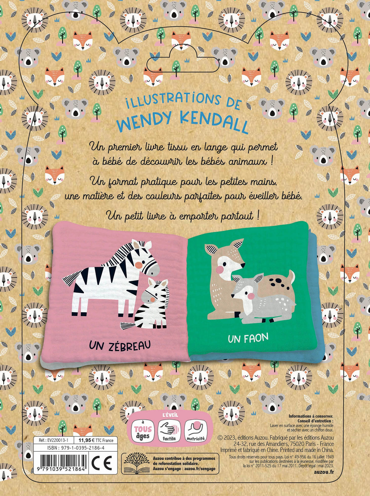 Mon premier livre en lange - Les bébés animaux