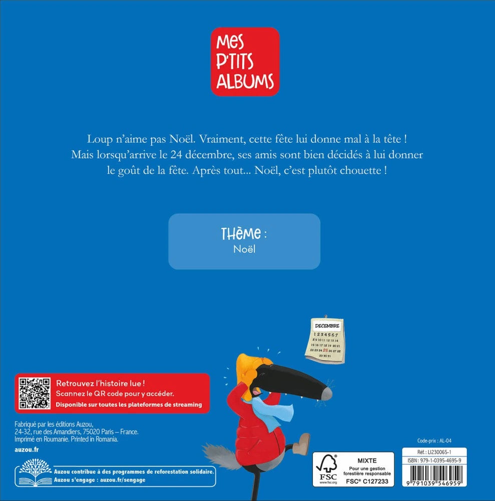 Livre - Le loup qui n’aimait pas Noel