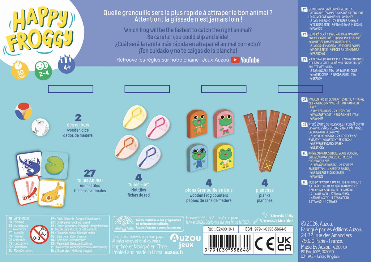 P'tit jeu - Happy froggy
