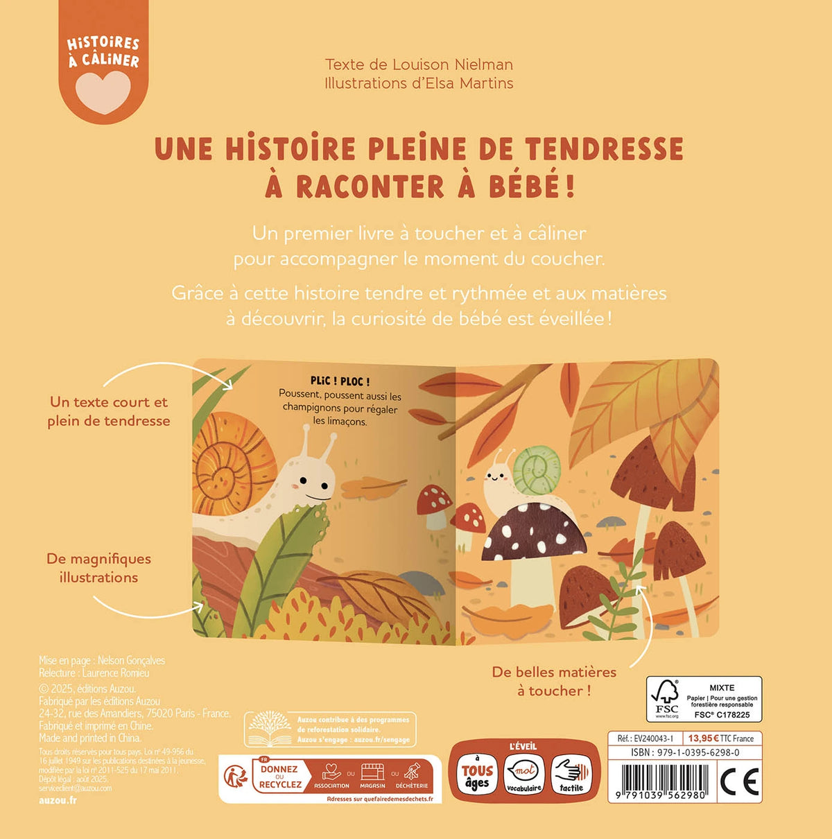 Histoire à caliner - Au coeur de la forêt