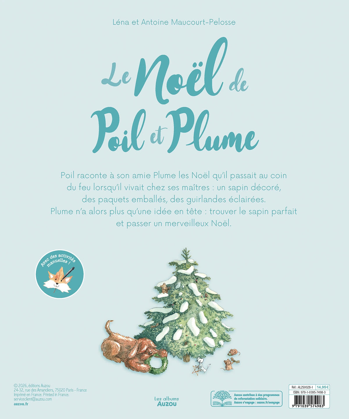 Livre - Le Noël de poil et plume