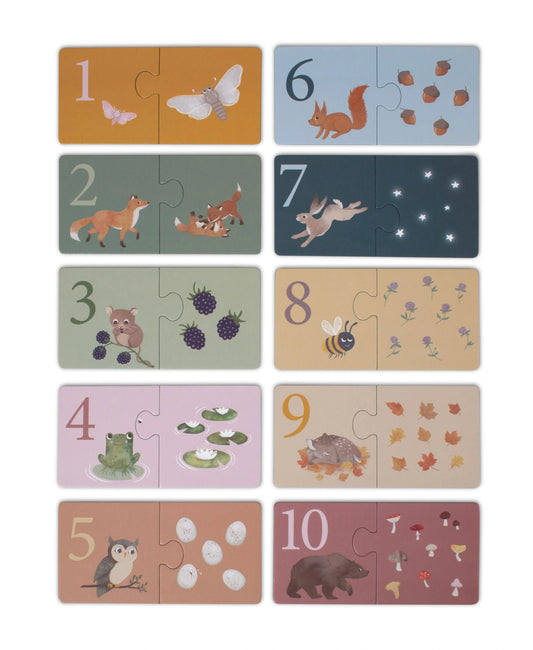 Puzzle - Retrouve ma maison, animaux de la ferme