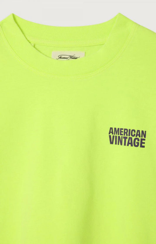 Tee-shirt GIXY - Jaune fluo