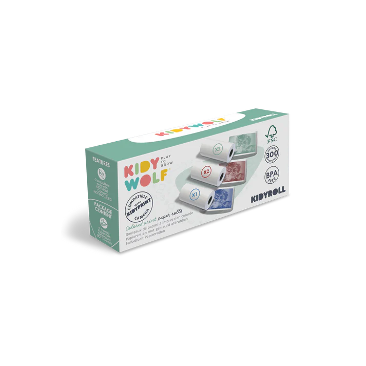 Kidyroll - Papier couleur