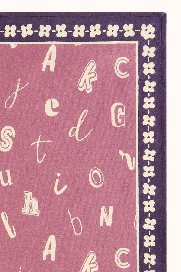 Petit foulard manika - ABCD Taupe