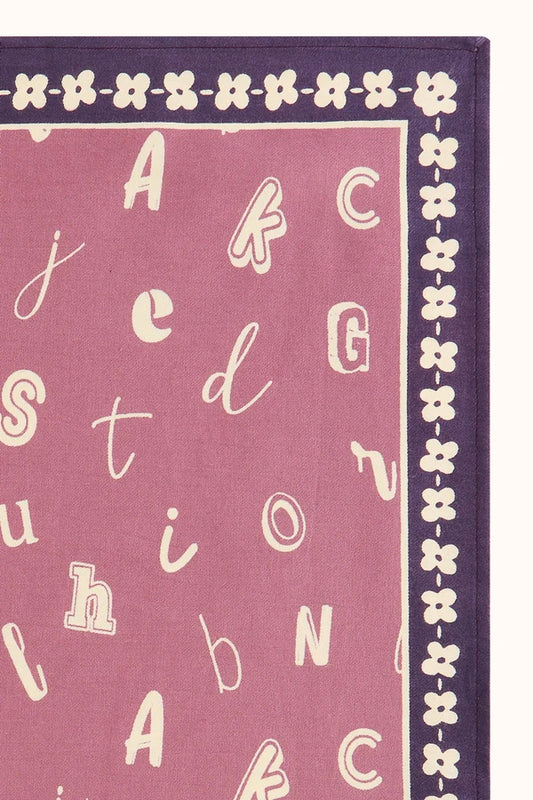 Petit foulard manika - ABCD Taupe