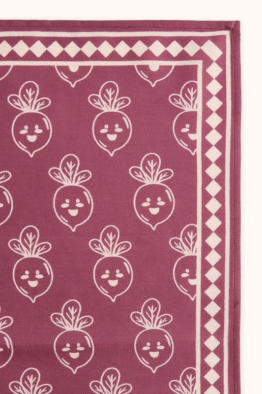 Petit foulard manika - Roots taupe