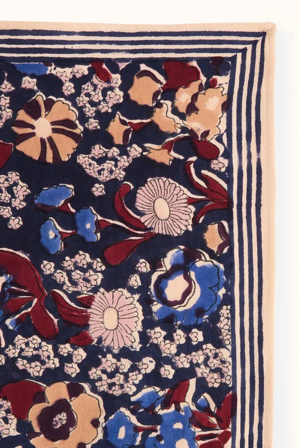 Petit foulard MANIKA - September indigo
