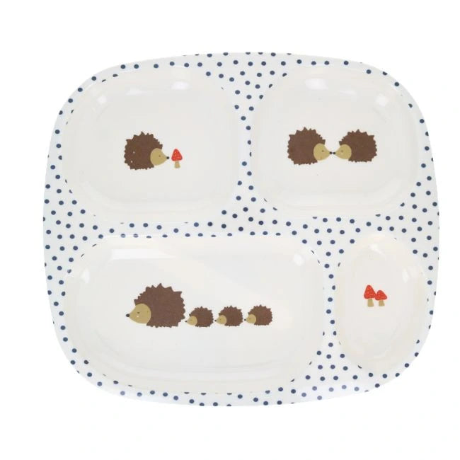 Assiette à compartiments - Hérisson