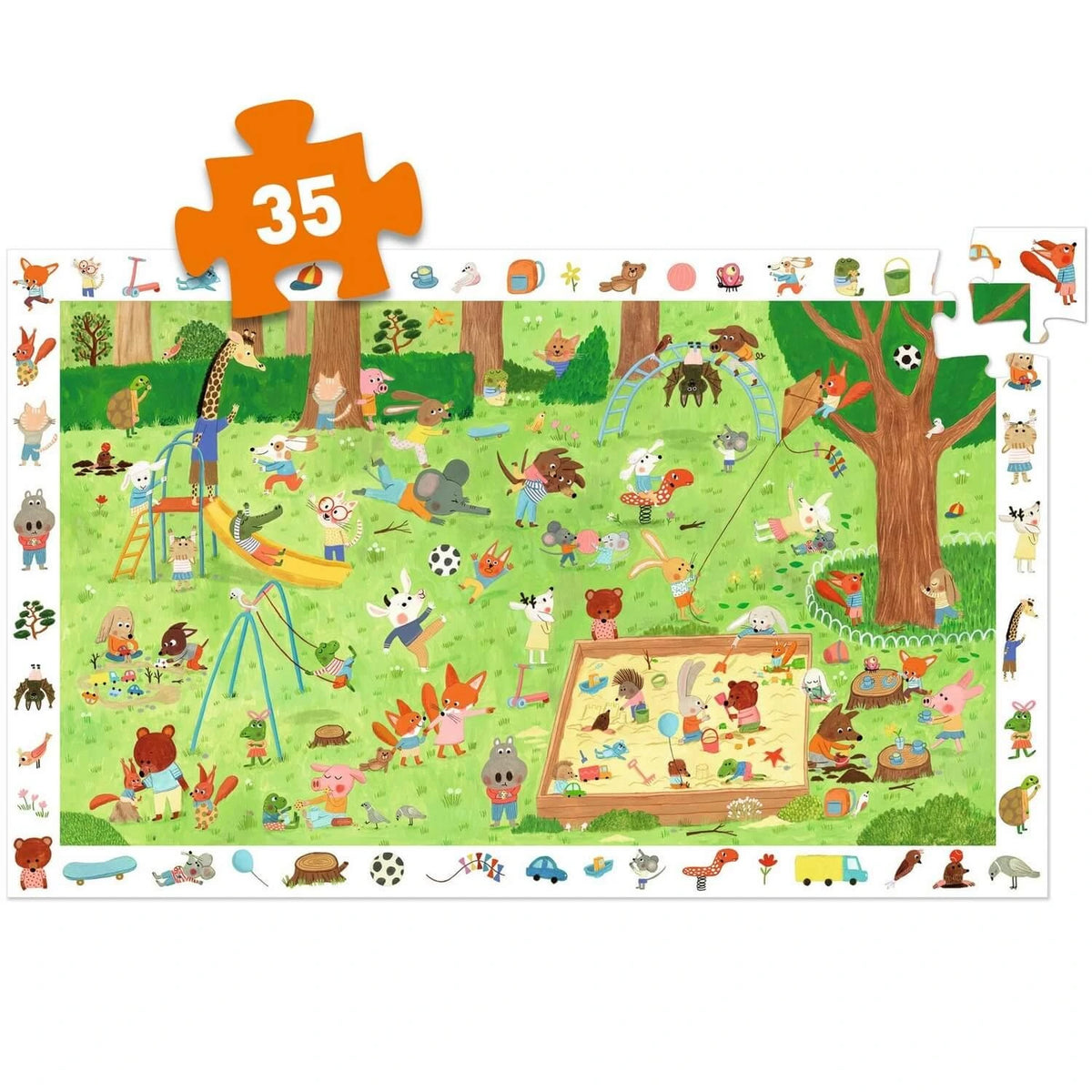 Puzzle - Le square des petits
