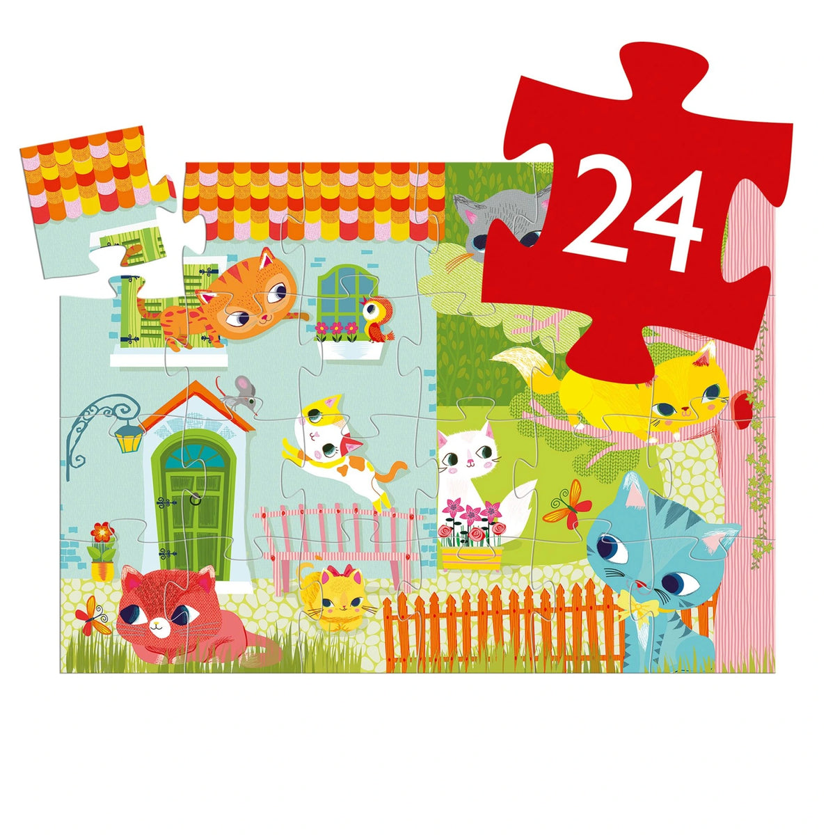 Puzzle silhouettes - Pacha & ses amis