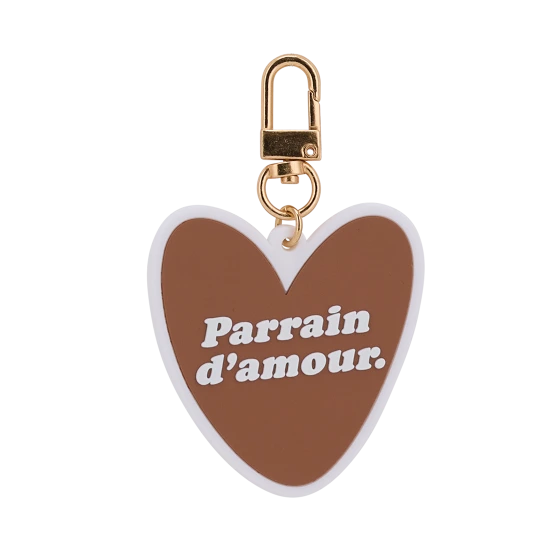 Porte-clés - Parrain d'amour