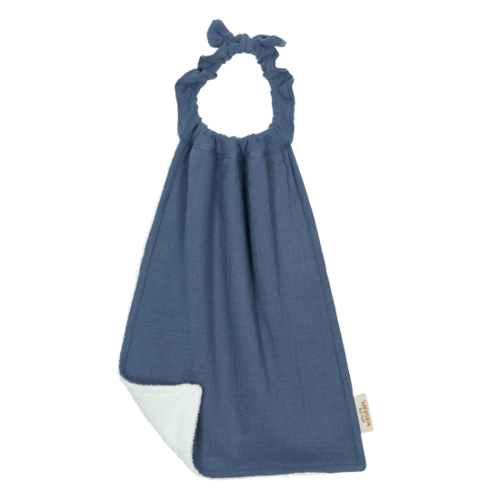 Grand bavoir - Bleu jean