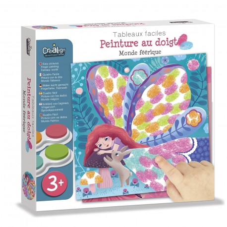 Peinture au doigt - Monde Féerique