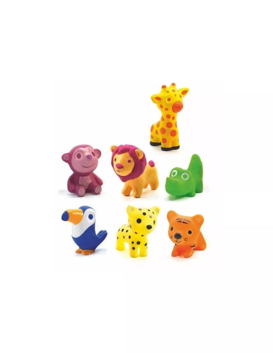 7 figurines - Troopo-savana