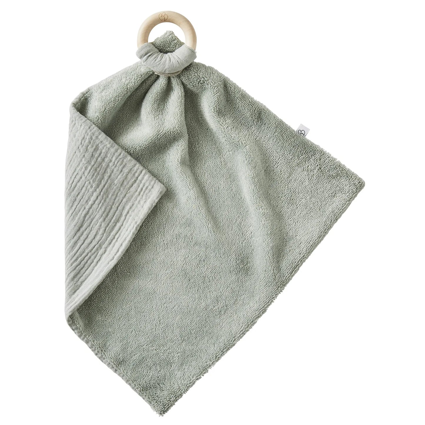 Doudou anneau dentition - Vert de gris
