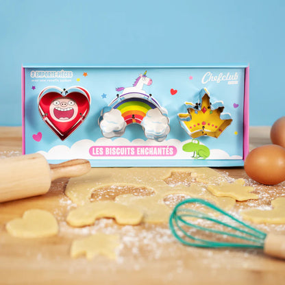 Emporte-pièces biscuits - Enchantés