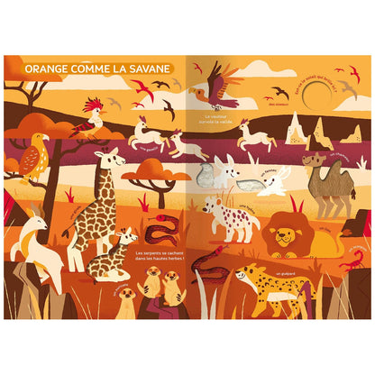 Mon grand livre d'éveil - Monde des couleurs