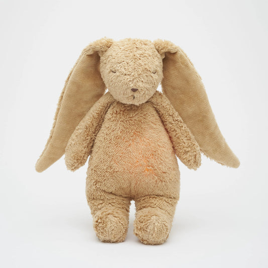 Peluche musicale Moonie - Lapin cappucino