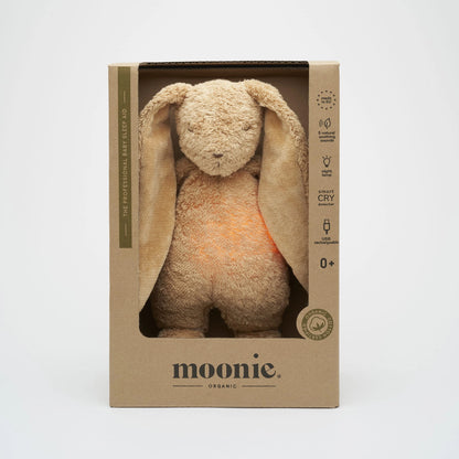 Peluche musicale Moonie - Lapin cappucino