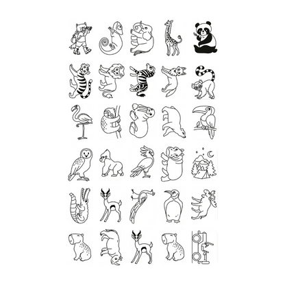 Recharge kidydraw-mini - Il était une fois et animaux