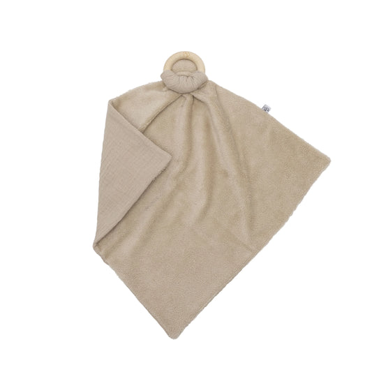 Doudou anneau de dentition - Biscuit