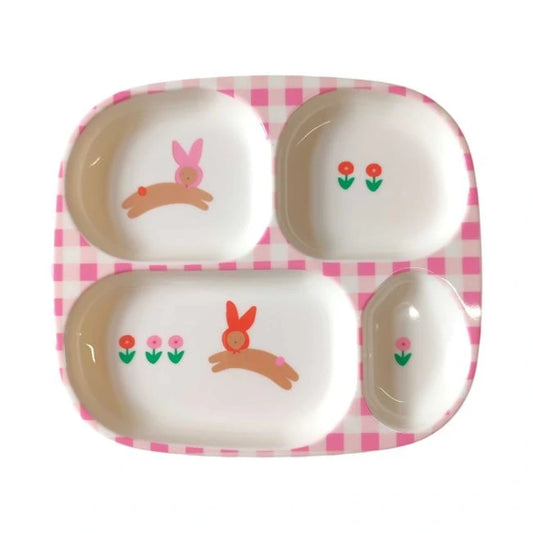 Assiette à compartiment - Chichi pompom