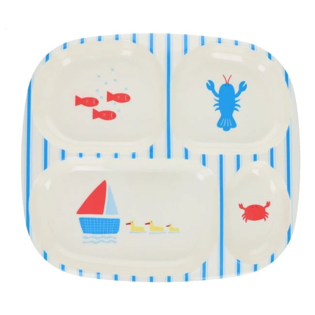 Assiette à compartiment - Matelot