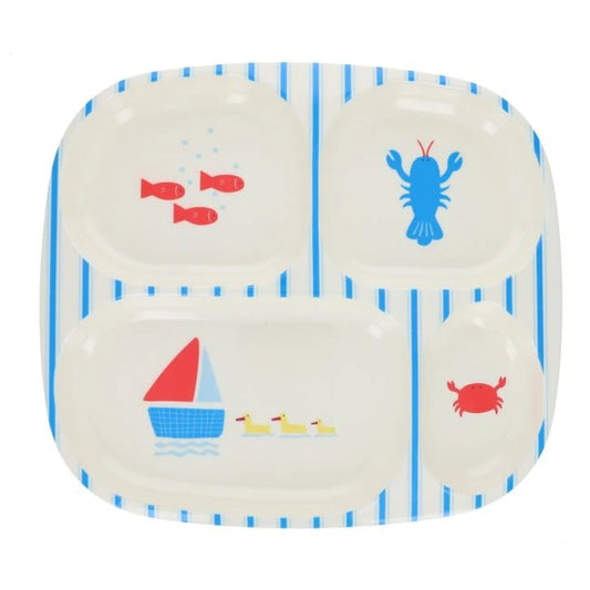 Assiette à compartiment - Matelot