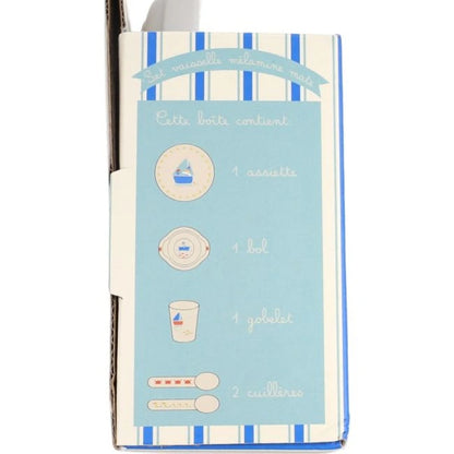 Coffret repas mélamine - Petit Matelot