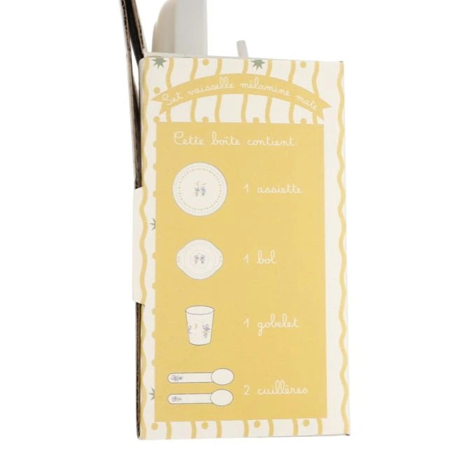 Coffret repas mélamine - Petites Souris