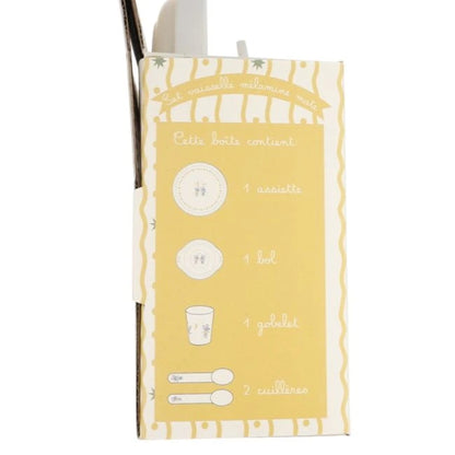 Coffret repas mélamine - Petites Souris