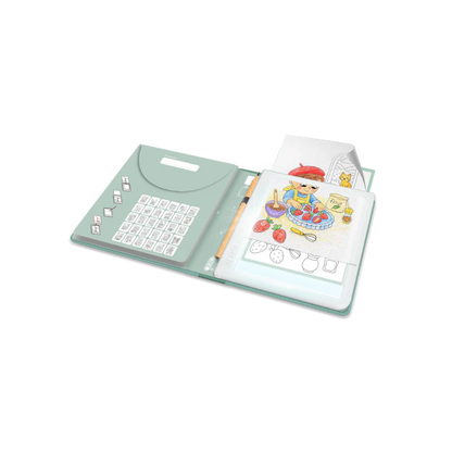 Kidydraw-pad - Food around the world