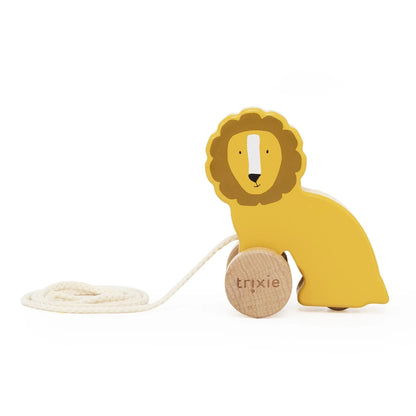 Jouet à tirer - Mr Lion