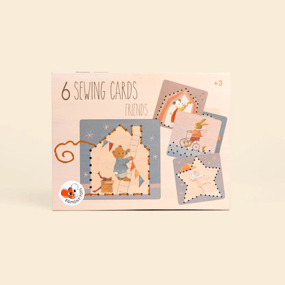 Cartes à lacer - Animaux