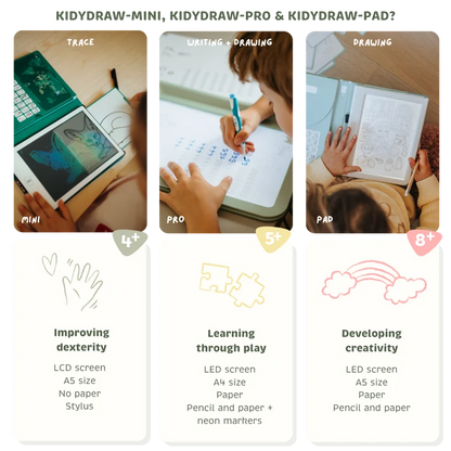 Kidydraw-pad - Animals