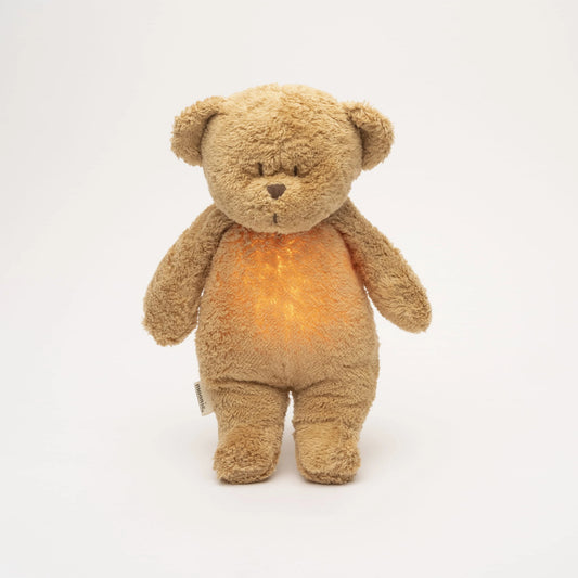 Peluche musicale Moonie - Ours cappucino