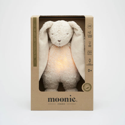 Peluche musicale Moonie - Lapin sable
