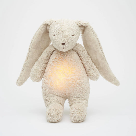 Peluche musicale Moonie - Lapin sable