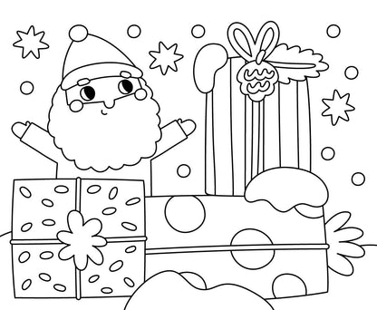 Peintures magique - Le noël des licornes