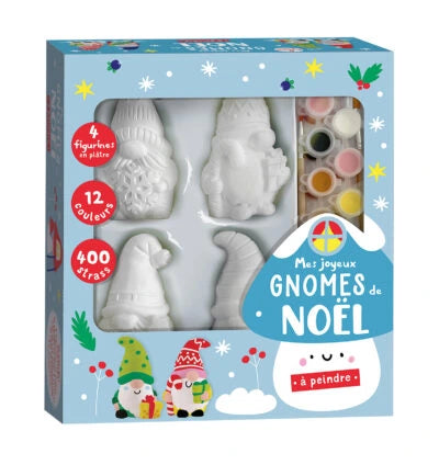 Mes joyeux gnomes de Noël à peindre