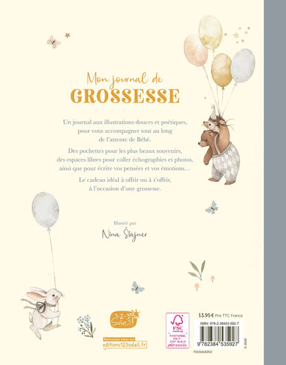 Livre - Mon journal de grossesse
